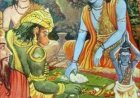 வாழை இலையின் நடுவில ஒரு கோடு போட்டு ரெண்டா பிரிச்சு வச்சிருக்கே ... அந்தக் கோட்டைப் போட்டது யார்..?”